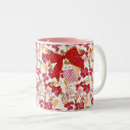 Festliche Gewürz Botanische Litschi Nussknacker Zweifarbige Tasse