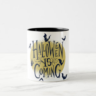 Festliche Halloween-Kollektion - Halloween kommt Zweifarbige Tasse