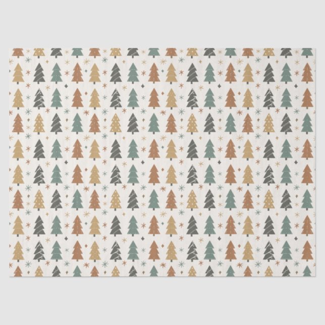 Festliche Harmonie-Geschenkpapier Seidenpapier (Vorderseite)