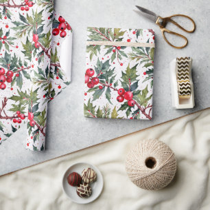 Festliche Kleider von Holly Botanical Geschenkpapier