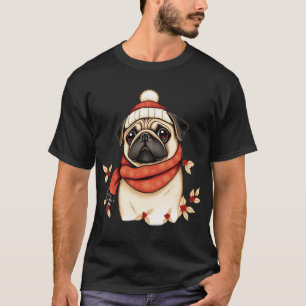 Festliche Kollektion: Pug T-Shirt