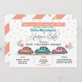 Festliche Korallenfahrt durch Kinderduschparade Einladung