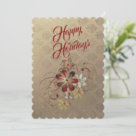 Festliche Laurel Feiertag Einladung