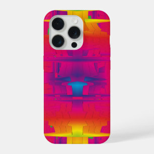 Festliche lebhafte indische Farbmuster iPhone 15 Pro Hülle