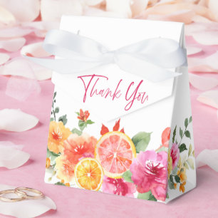 Festliche leuchtende Blumen Scheibe Zitrus Hochzei Geschenkschachtel