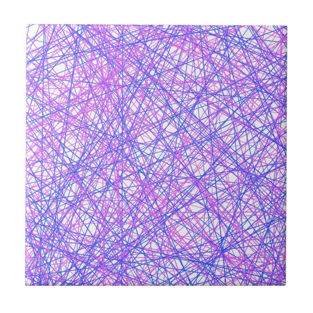 Festliche Linien Fliese (Vorderseite)