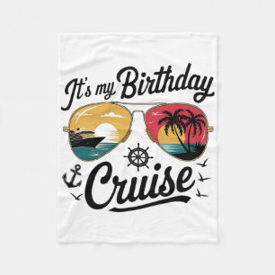 Festliche Mein Geburtstag Kreuzfahrtschiff Party 2 Fleecedecke