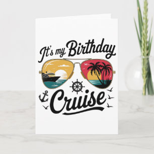 Festliche Mein Geburtstag Kreuzfahrtschiff Party 2 Karte