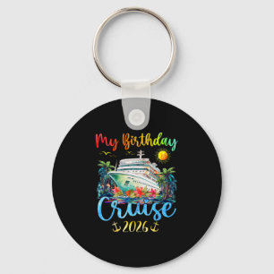 Festliche Mein Geburtstag Kreuzfahrtschiff Party 2 Schlüsselanhänger