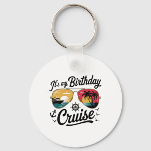 Festliche Mein Geburtstag Kreuzfahrtschiff Party 2 Schlüsselanhänger