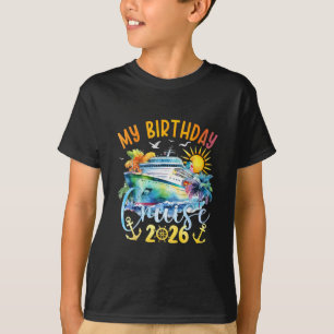 Festliche Mein Geburtstag Kreuzfahrtschiff Party 2 T-Shirt