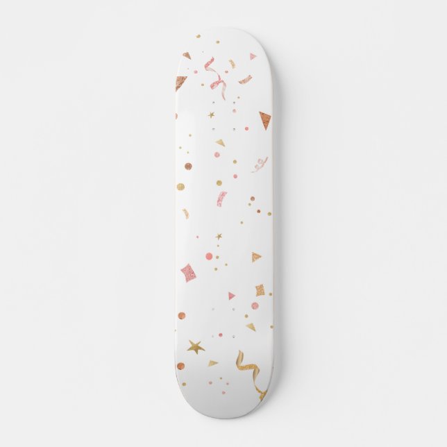Festliche Ornamente 1 Skateboard (Vorne)