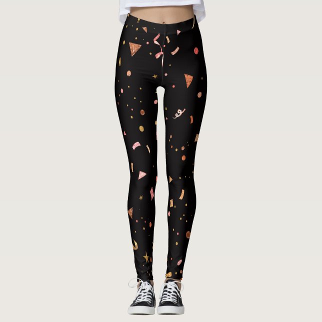 Festliche Ornamente 2 Leggings (Vorderseite)