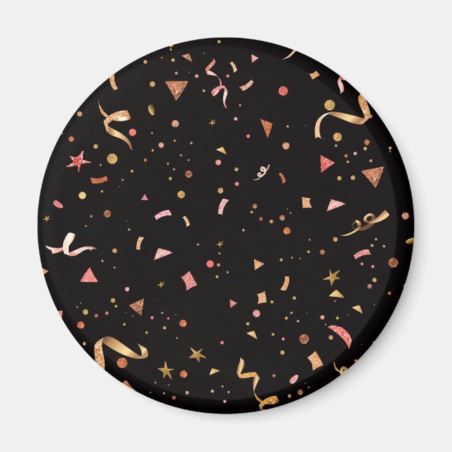 Festliche Ornamente 2 Magnet (Vorne)