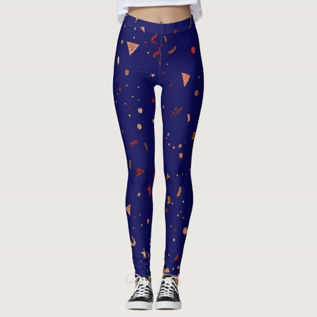 Festliche Ornamente 7 Leggings (Vorderseite)