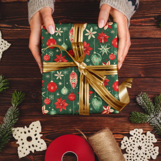 Festliche Ornamente Nahtloses Muster Geschenkpapier (Von Creator hochgeladen)