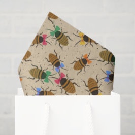Festliche Roaches mit Bows Weihnachten Seidenpapier