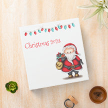 Festliche Santa Claus Foto Erinnerungen Weihnachts
