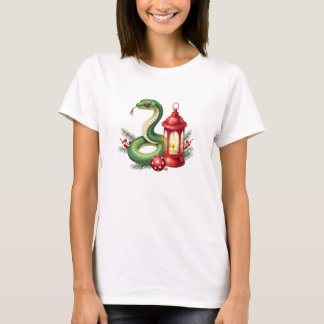 Festliche Schlange T-Shirt