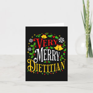 Festliche, sehr fröhliche Weihnachtsmahlzeiten Karte