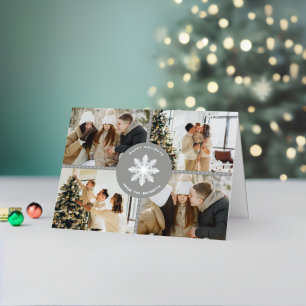 Festliche Snowflake Weihnachten 4 Foto Real
