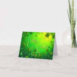 Festliche St. Patrick's Day Grüße Karte