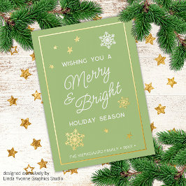 Festliche und elegante Frohe Festtage Gold