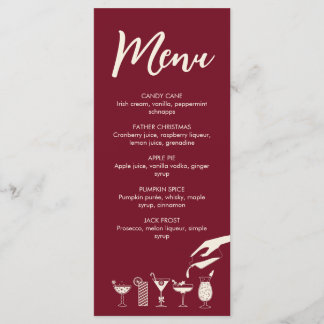 Festliche Weihnachten Mitte des Jahrhunderts moder Programm