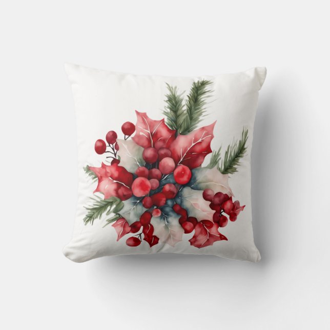 Festliche Weihnachtsbaumkissen Kissen (Vorderseite)