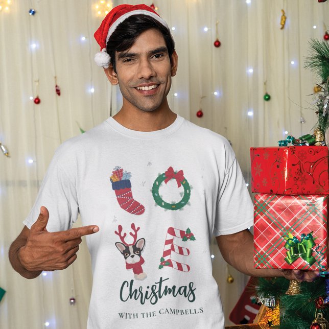 Festliche Weihnachtsfamilie passt auf die Kundenan T-Shirt (Family Christmas Matching T-Shirt)