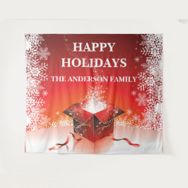 Festliche Weihnachtsgeschenke Überraschungsgeschen Wandteppich