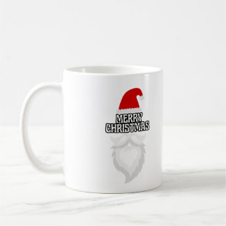 Festliche Weihnachtsmannmütze Weihnachtsdesign Kaffeetasse