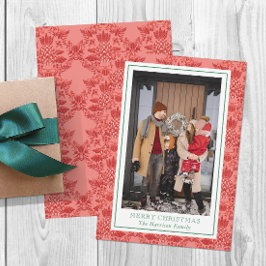 Festliche Weihnachtsschmuck Ananas Foto Feiertagskarte