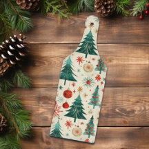 Festliche Winterferien-Muster