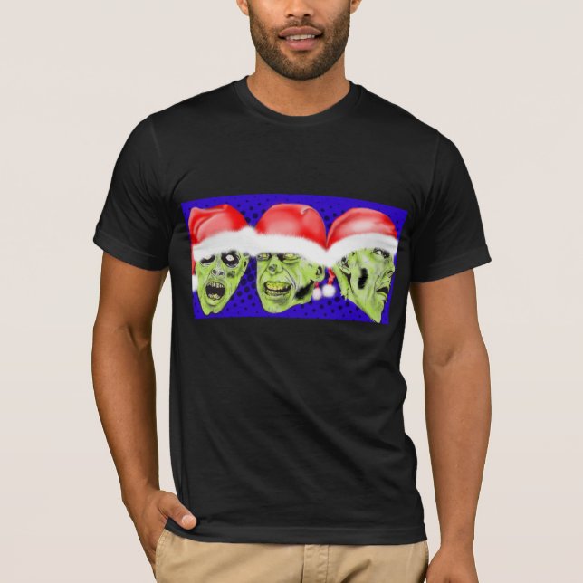 Festliche Zombies T-Shirt (Vorderseite)