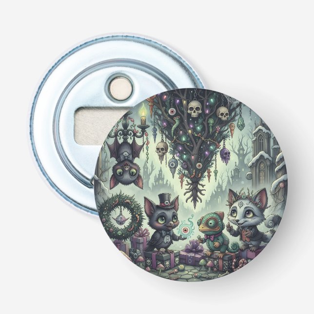 Festlicher Aufwärtstrend 1 Flaschenöffner (Vorderseite)