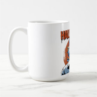 Festlicher Baseball: Halloween trifft Weihnachten Kaffeetasse