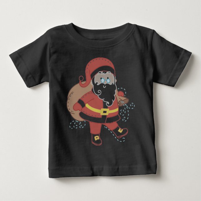 Festlicher Cartoon Baby T-shirt (Vorderseite)