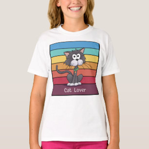 Festlicher Cat Lover T - Shirt