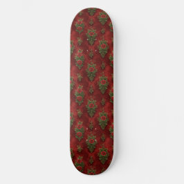 Festlicher Damast  Skateboard