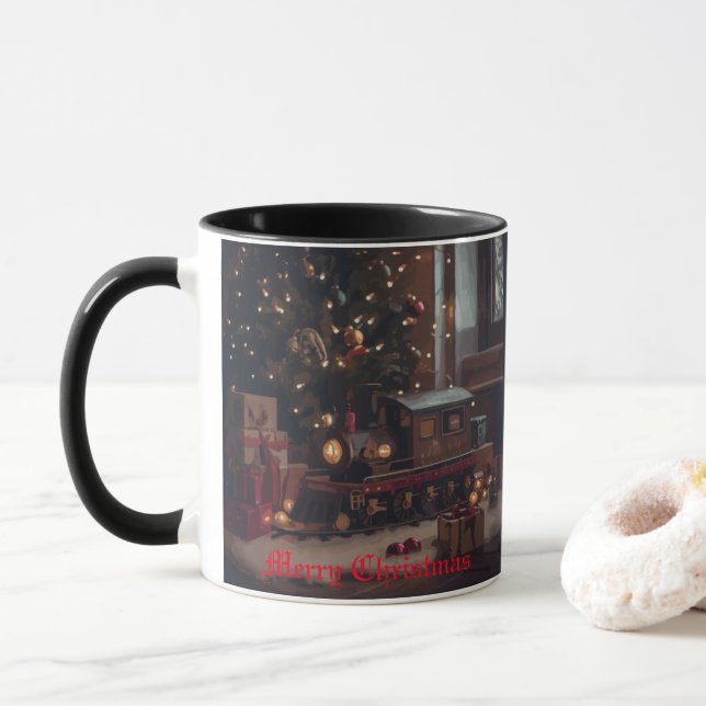 Festlicher Express Tasse (Mit Donut)