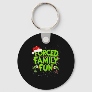Festlicher Familienspass Weihnachts-Shirts passen Schlüsselanhänger