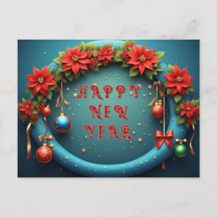 Festlicher Feiertagsrahmen Feiertagspostkarte