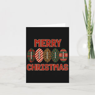 Festlicher Fußball Weihnachtsball Sport Weihnachte Karte