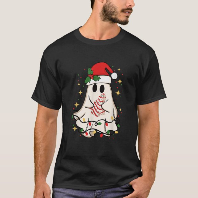 Festlicher Geist mit Weihnachtsbaum Cake Holiday X T-Shirt (Vorderseite)