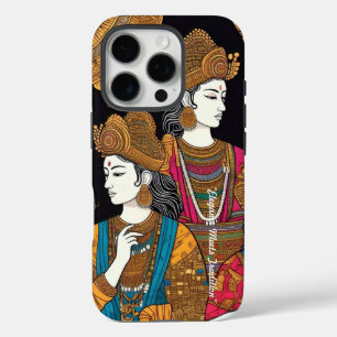 "Festlicher Gold-Touch" iPhone 16 Pro Hülle