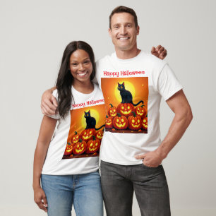 Festlicher Herbst Halloween-Kunstfreund T-Shirt