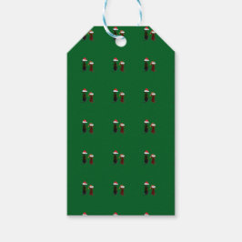 Festlicher Hund Geschenkanhänger
