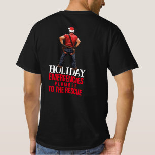Festlicher Klempner Weihnachtsfest T - Shirt