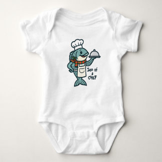 Festlicher Koch Son Bodysuit Baby Strampler
